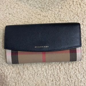 Burberry wallet check print